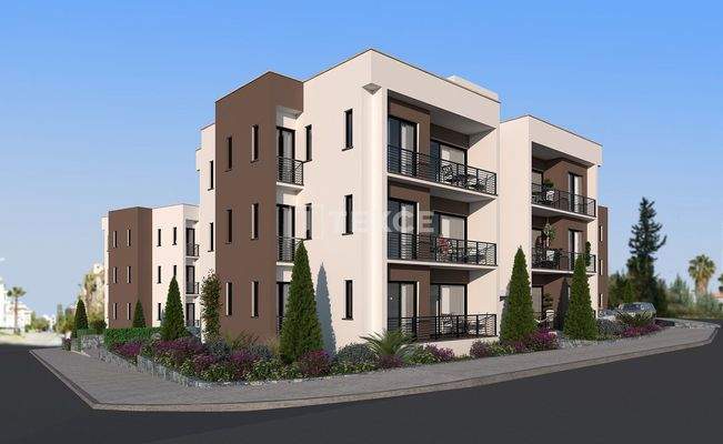 2-Bedroom Apartments for Sale in a Complex with a Pool in Girne