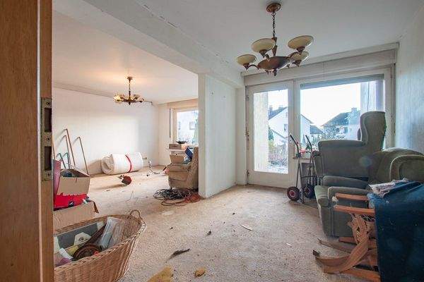 Esszimmer + Zugang Terrasse