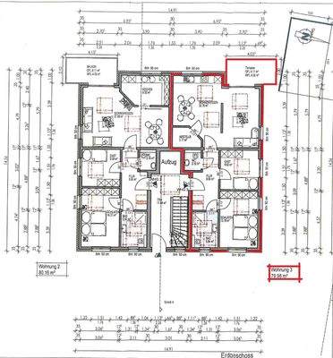 Erdgeschoss - Wohnung 3