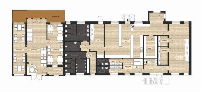 Restaurant Erdgeschoss