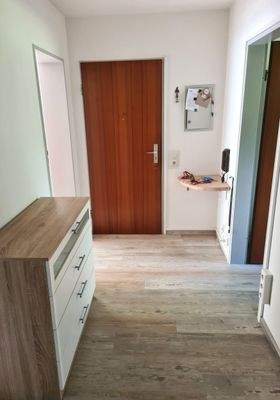 Flur mit Holzboden