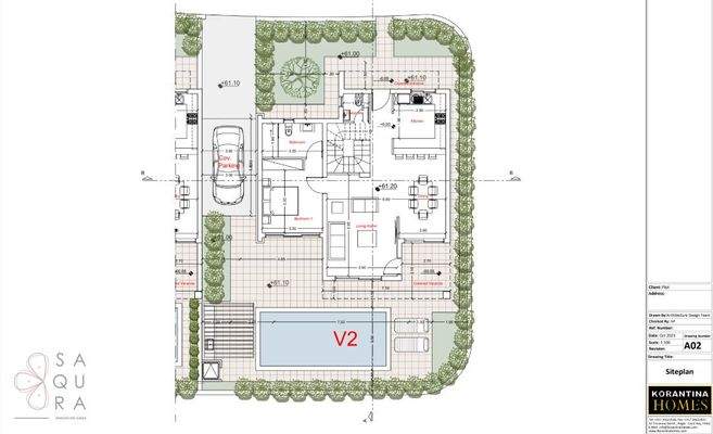 villa 2 site plan