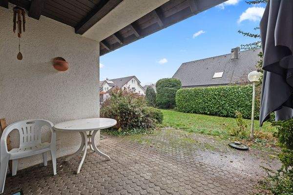 überdachte Terrasse