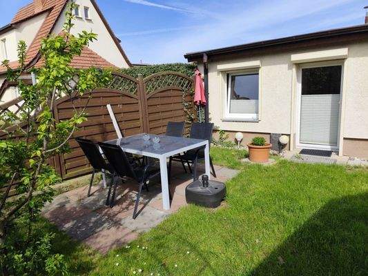 Hausteil mit Terrasse