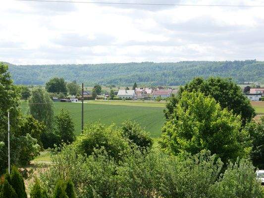 Blick von der Dachterrasse