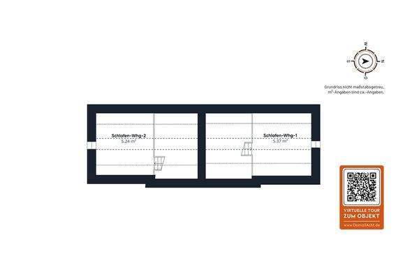 Grundriss Dachgeschoss/Dachspitz