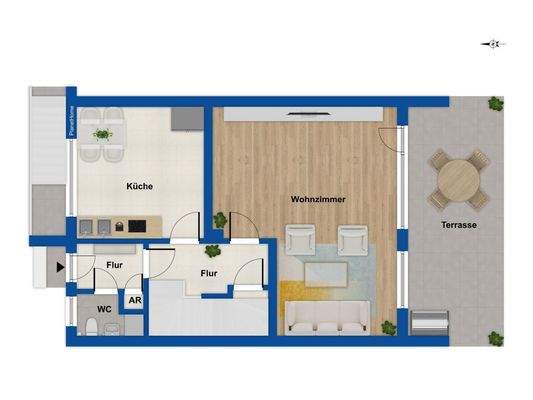 Grundriss Erdgeschoss