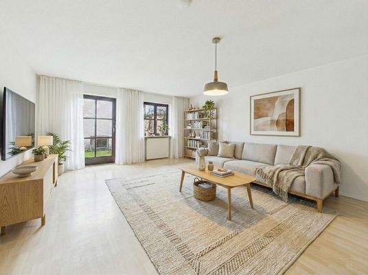 Einrichtungsidee Wohnzimmer [KI]