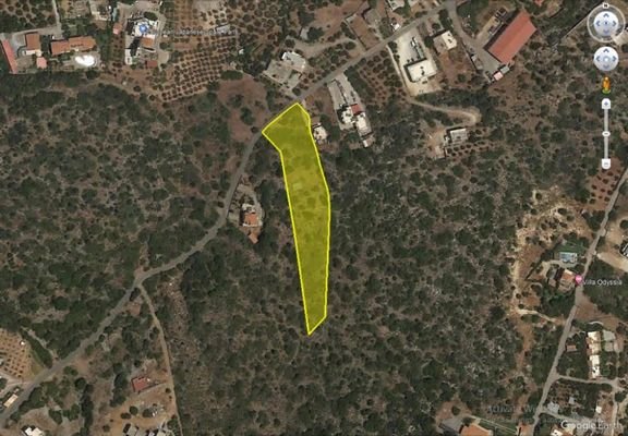 Kreta, Agios Nikolaos: Bauland nahe Stadt und Stra