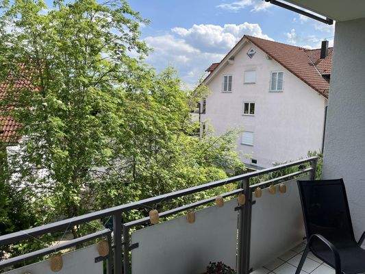 Ausblick vom Balkon OG