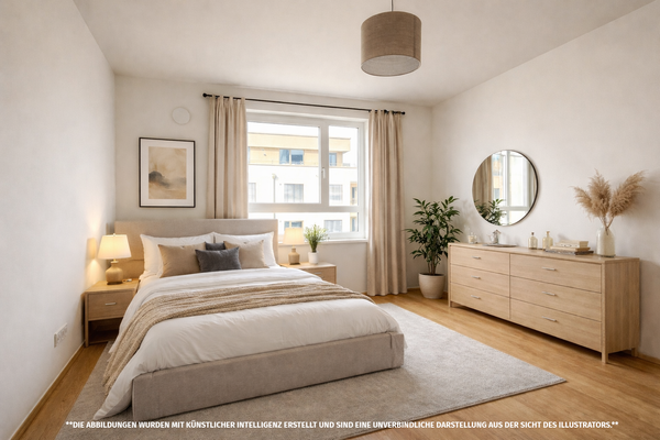 Schlafzimmer - KI generiert  