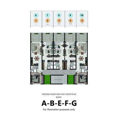 Apartments in a Complex Close to the Sea in North Cyprus Tatlısu