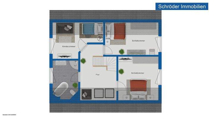 Grundriss Dachgeschoss