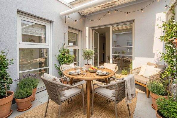 zweite Terrasse Ostseite