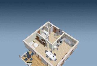 CUBO EG Grundriss Beispiel