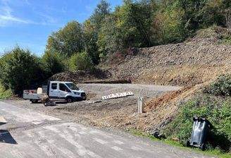 Hier wird gebaut
