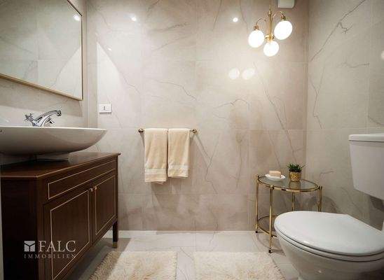 Gäste WC visualisiert