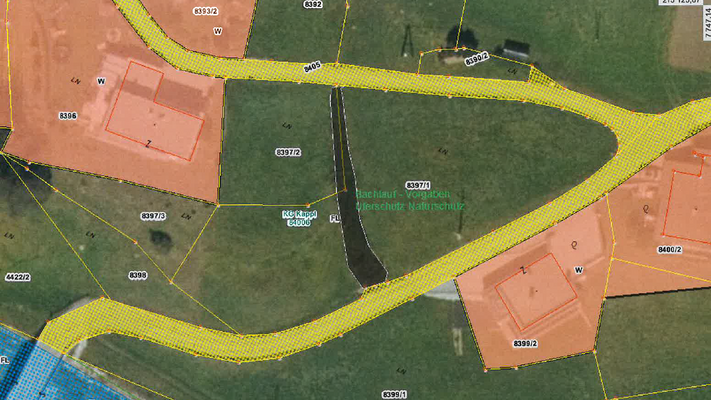 Teilungsvorschlag Raumplaner