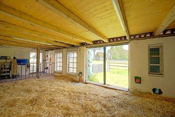 Pferdestall innen