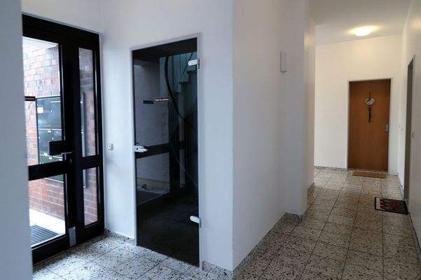 der gemeinschaftliche Hausflur