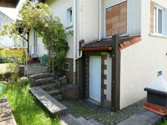 Außenzugang zum Keller