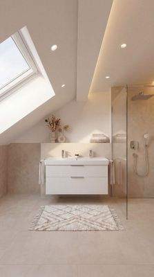 Badezimmer - unverbindliche Visualisierung