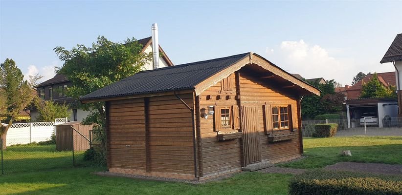 Holzblockhaus, Eingangstür