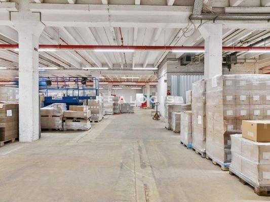 Innenansicht Hallenfläche