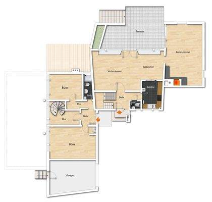 Grundriss Erdgeschoss