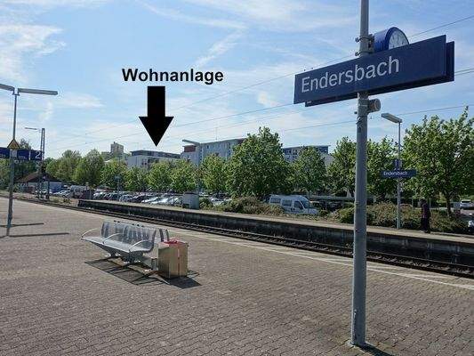 Bahnhof-Wohnanlage