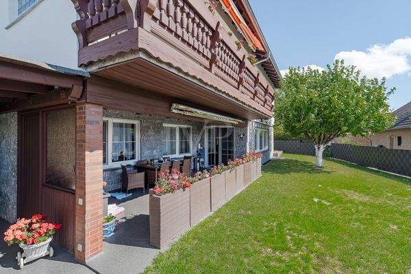 Terrasse im Gartengeschoss