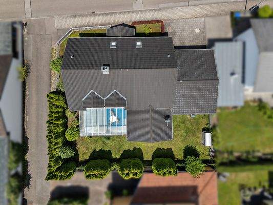 Grundstückssituation aus der Luft