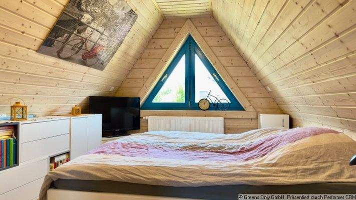 Schlafzimmer im Dachgeschoss