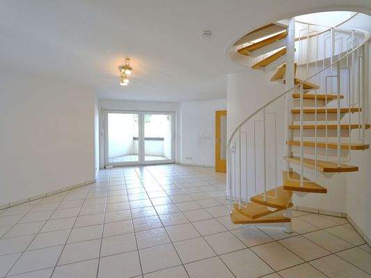 ...und zum Obergeschoss