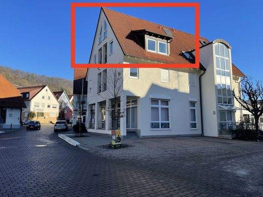 Hausansicht Lage Wohnung