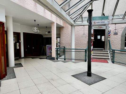 Zugang über die Passage 