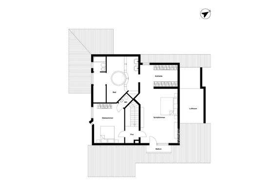 Grundriss Obergeschoss