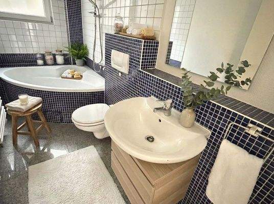 Badezimmer - virtueller Einrichtungsvorschlag