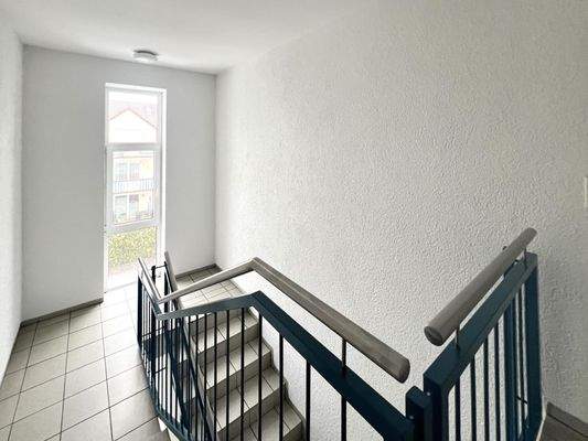 Gepflegtes Treppenhaus