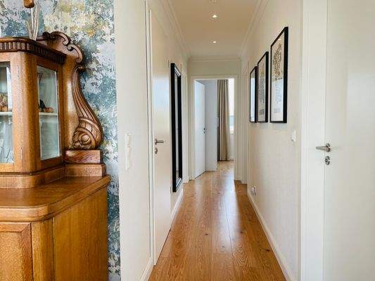 Flur zu den Schlafzimmern