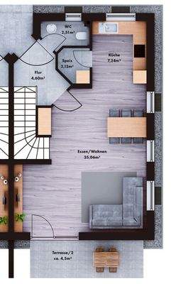 Visualisierung EG rechts