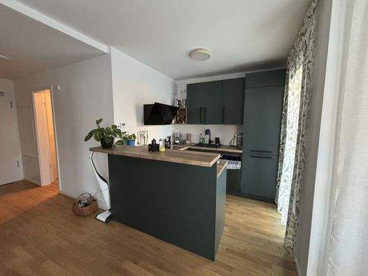 Exklusive Einbauküche mit hochwertigen Geräten