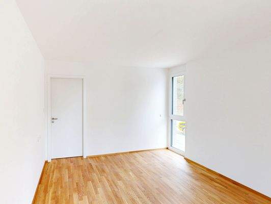 Schlafzimmer (Musterwohnung)