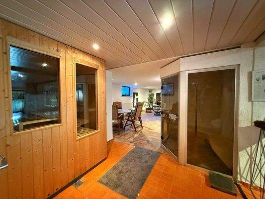 Finnische Sauna & Dampfbad