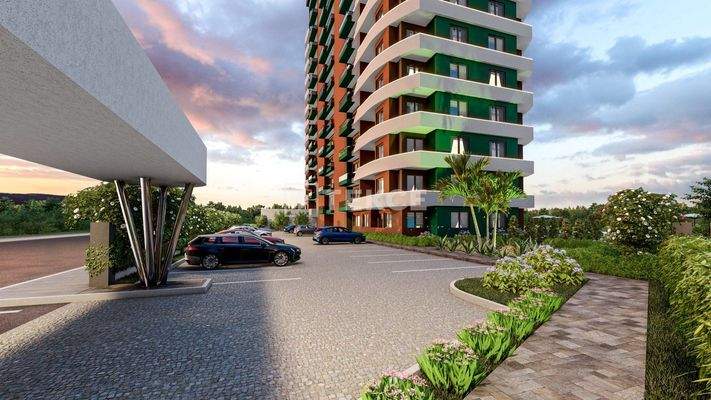 Apartments For Sale in Advantageous Location in Mersin Tece