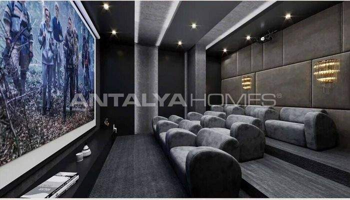 Elegant Flats for Sale 900 m from the Beach in Alanya