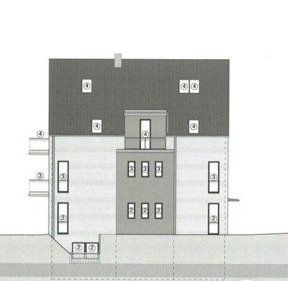 Niederstr. Ansicht Ost