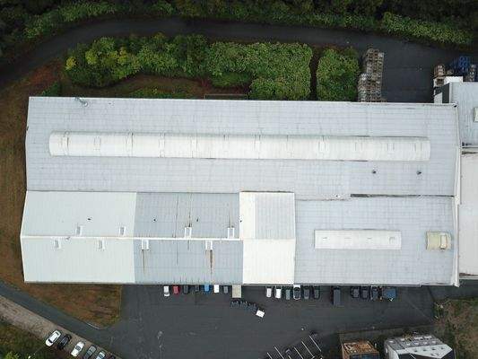 Dachansicht Halle 1+2