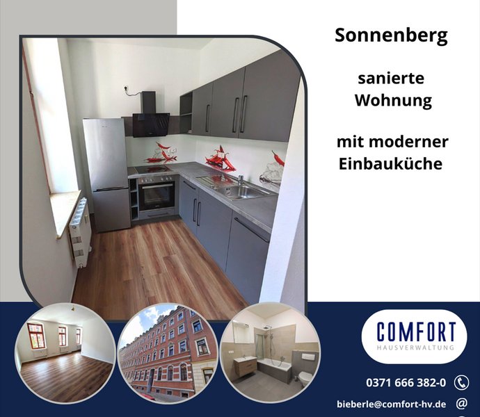 1 Zimmer Wohnung in Chemnitz (Sonnenberg)