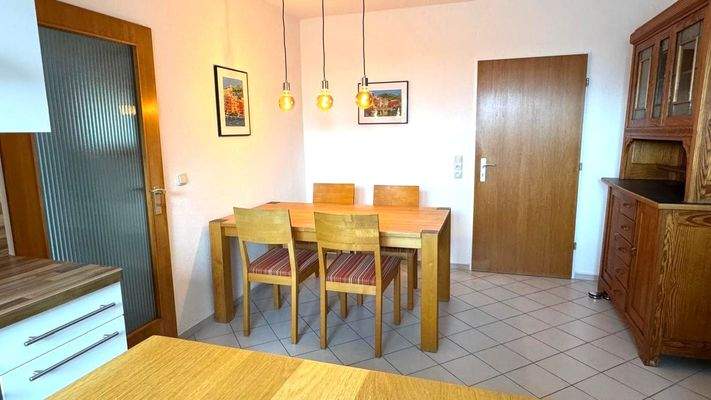 Essplatz in der Wohnküche